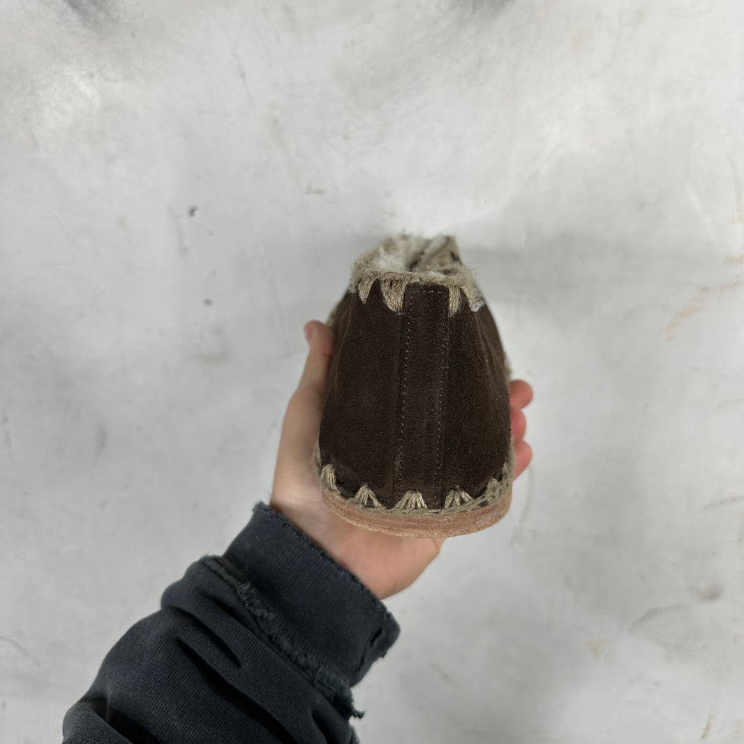 Bode Greco Shearling Slippers