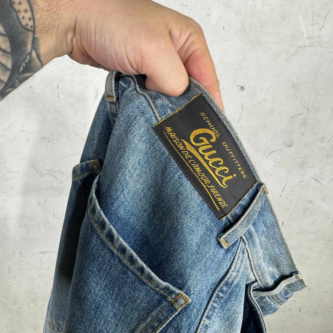 Gucci Grass Lightwash Jeans