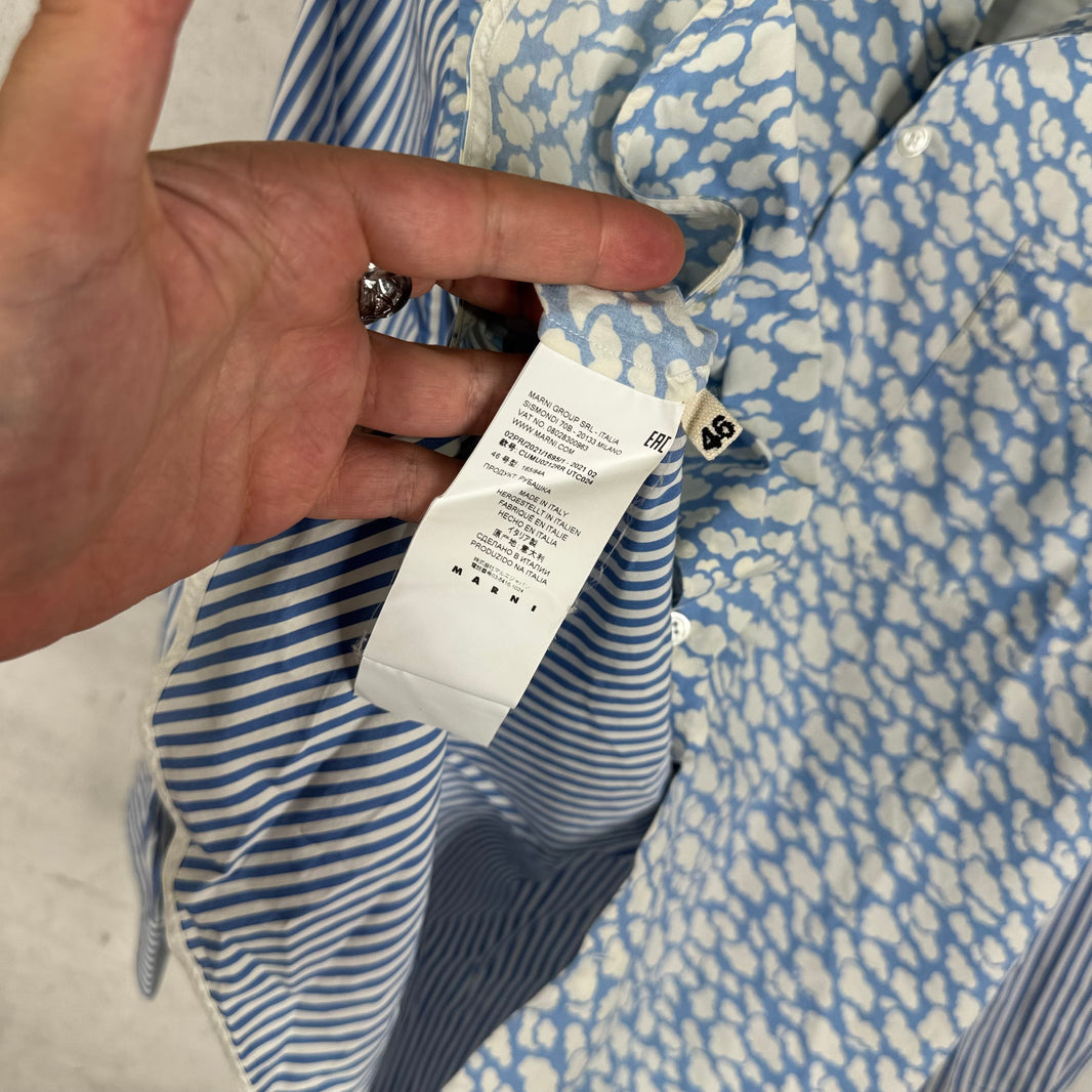 Marni Stripes/Clouds LS Button Up Shirt