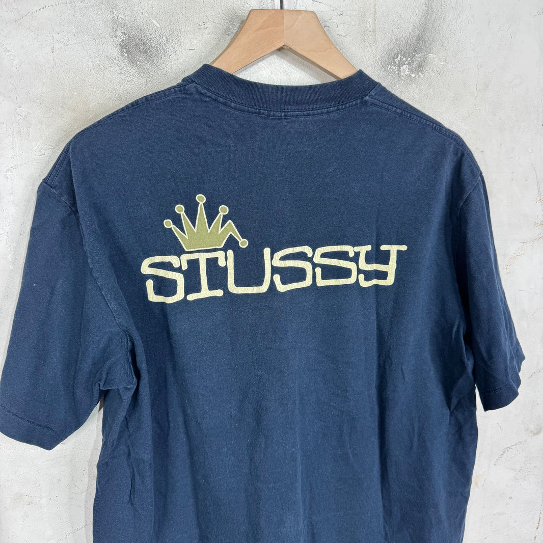 Stussy Vintage Crown Logo T-Shirt