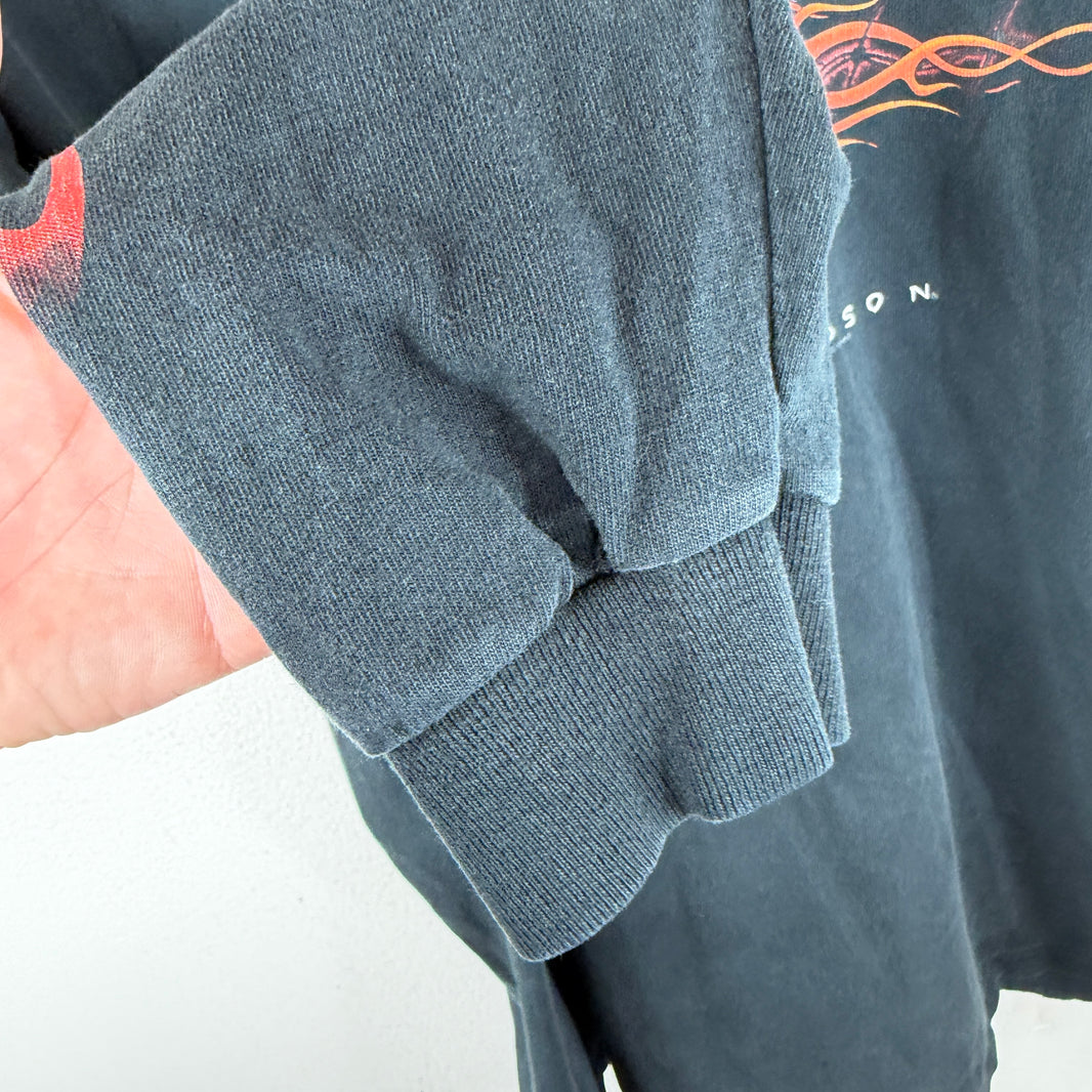 Vintage Harley Feel The Heat L/S T-Shirt