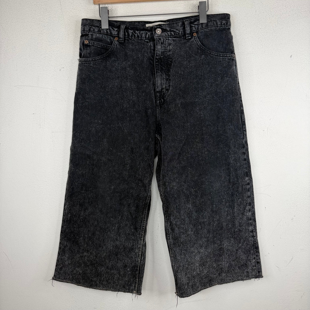 Our Legacy Black Cropped Capri Jeans