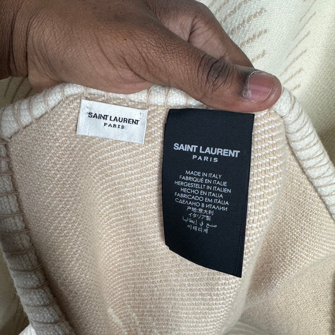 Saint Laurent Reversible Throw Blanket