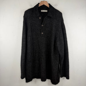 Our Legacy Big Piquet Wool Polo Sweater