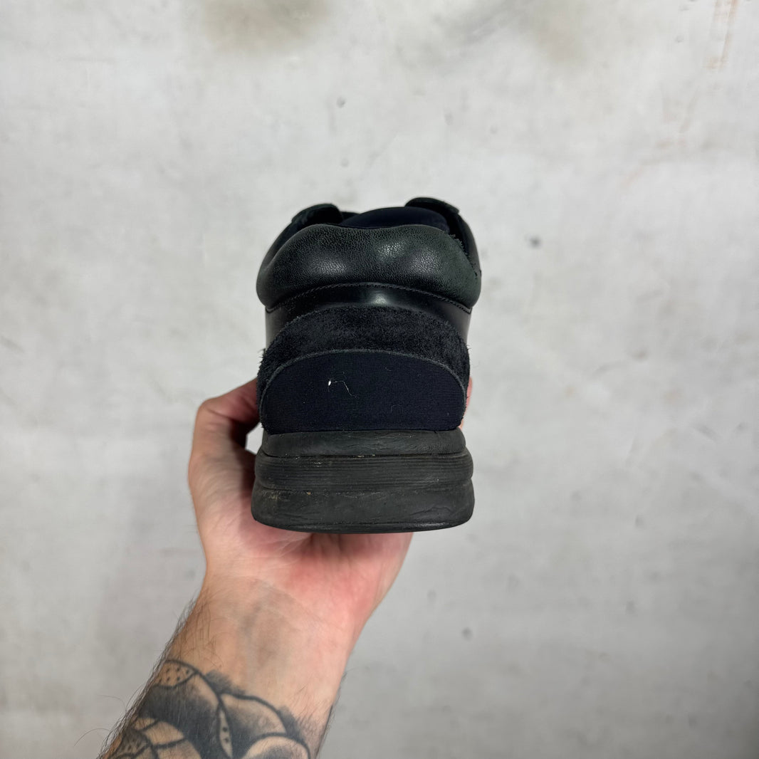 Chanel Black Suede/ Leather Runners
