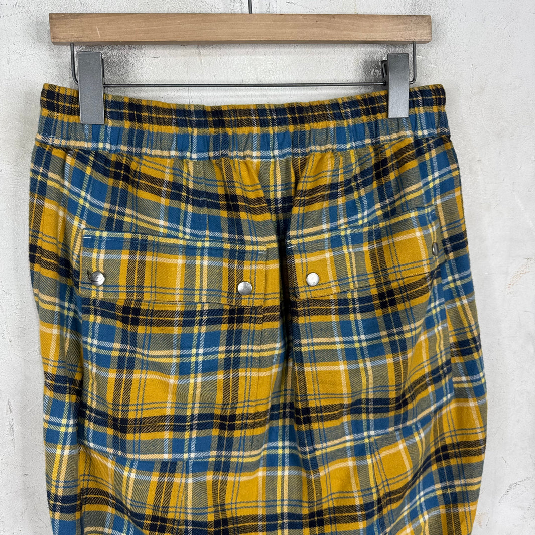 Rick Owens Phlegelethon Flannel Pants