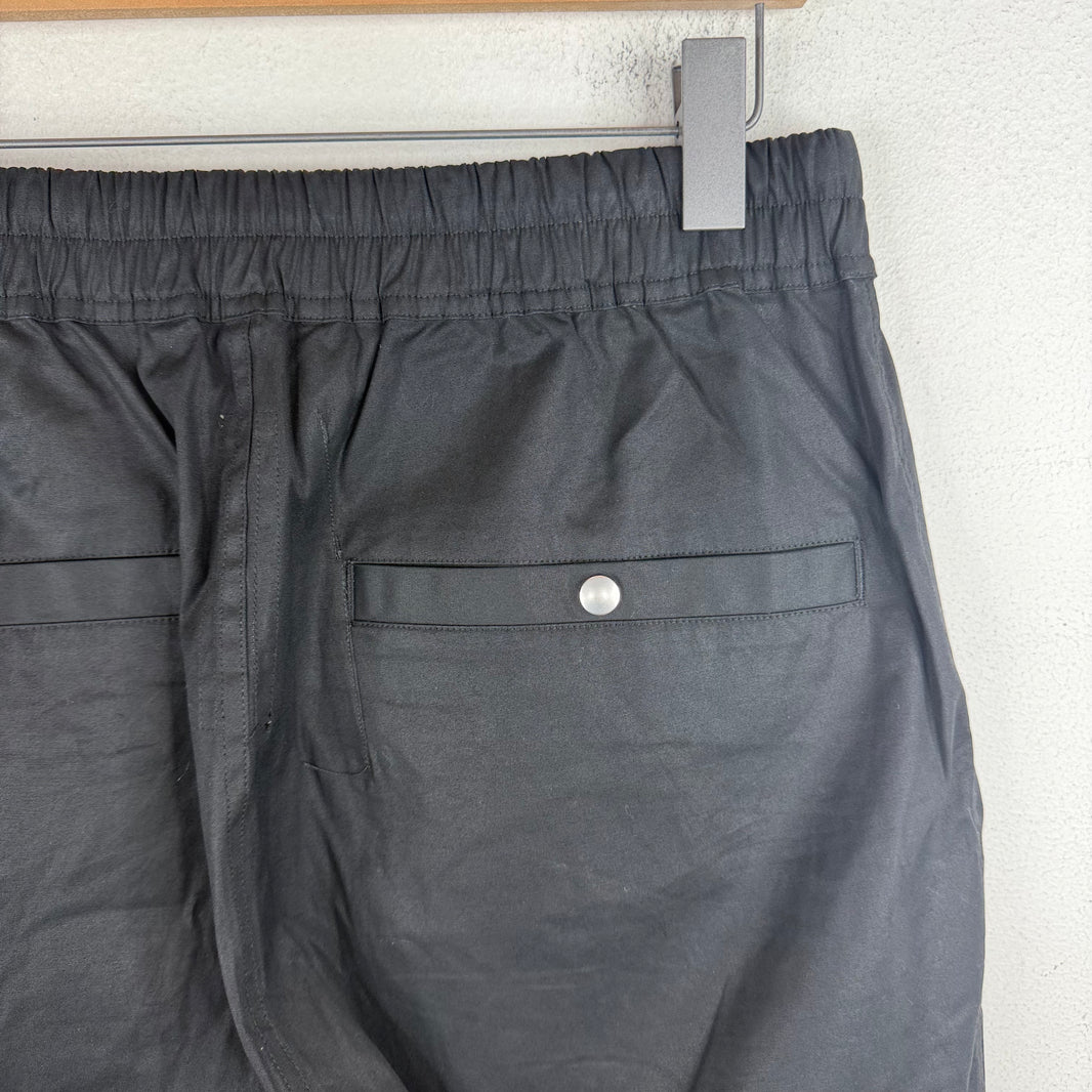 Rick Owens Black Drawstring Trackpants