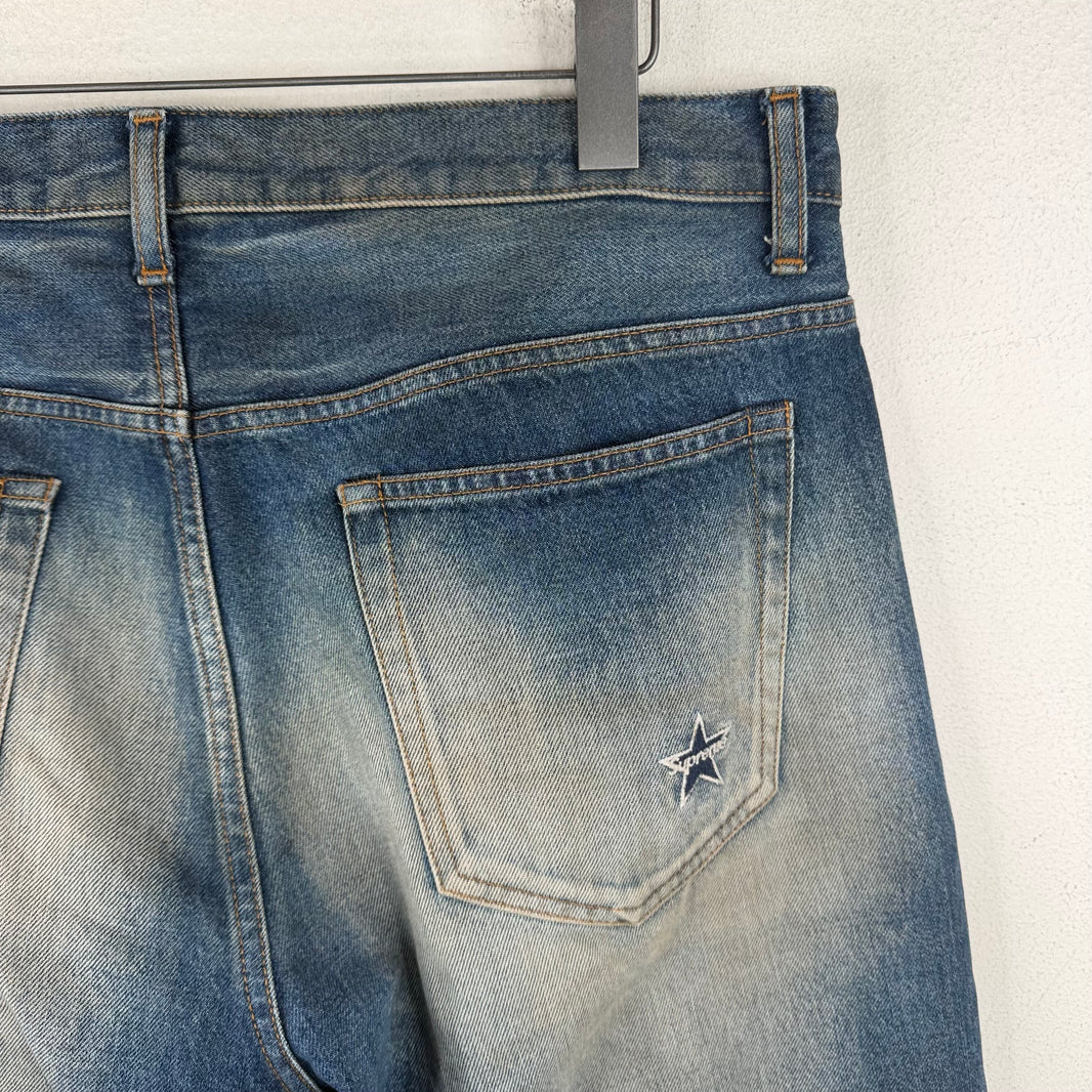 Supreme Loose Faded Selvedge Jeans