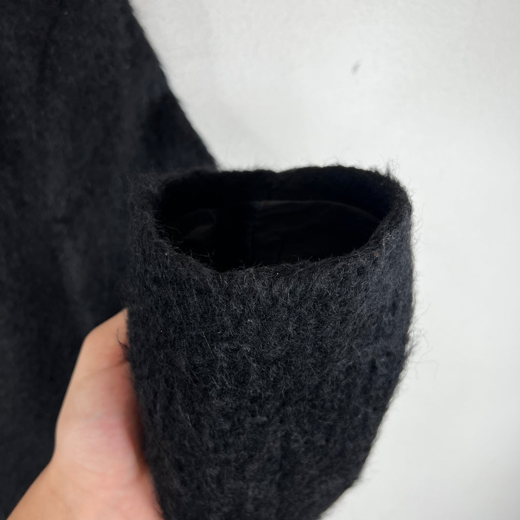 Ann Demeulemeester Mohair Trench Coat