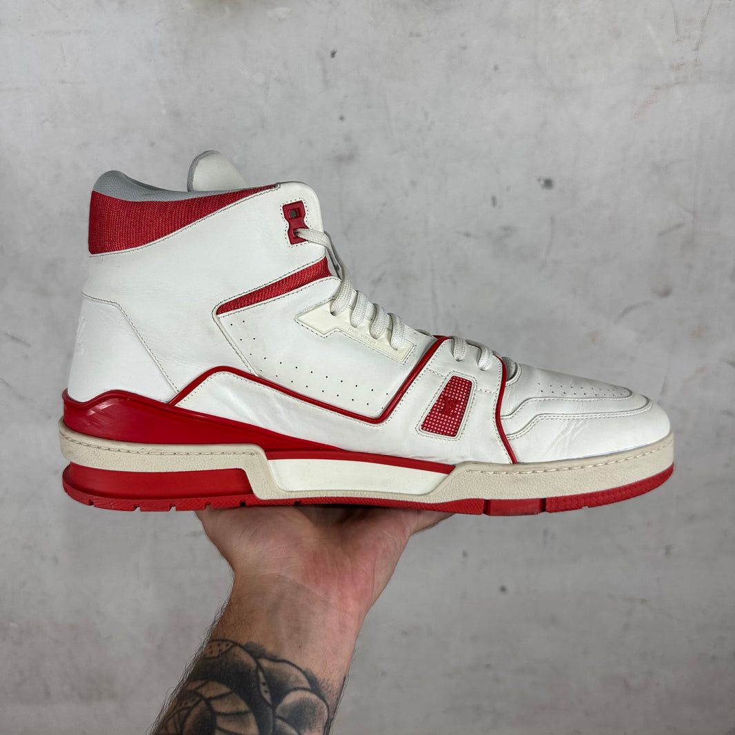 Louis Vuitton Red #54 Mid Trainers