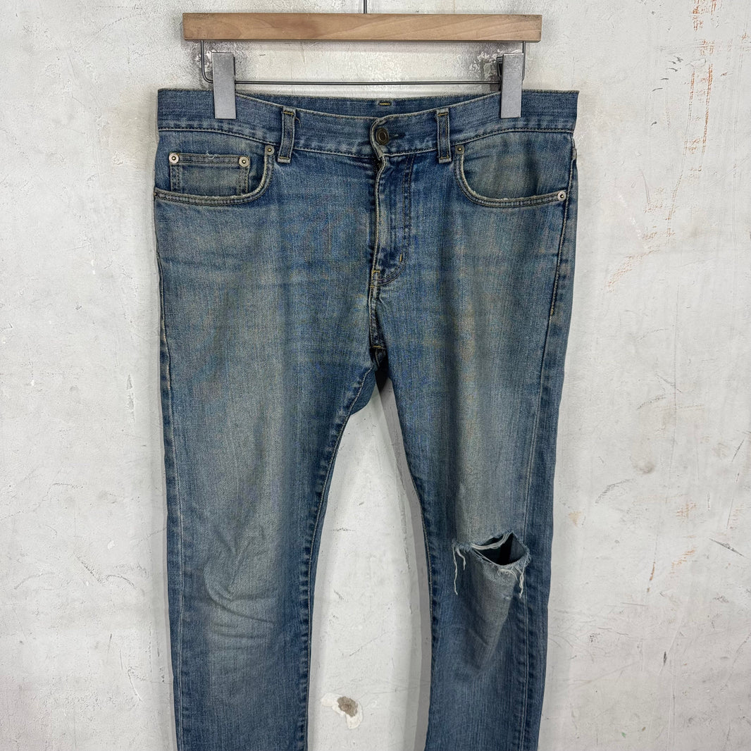 Saint Laurent 2013 Ripped Knee D02 Jeans