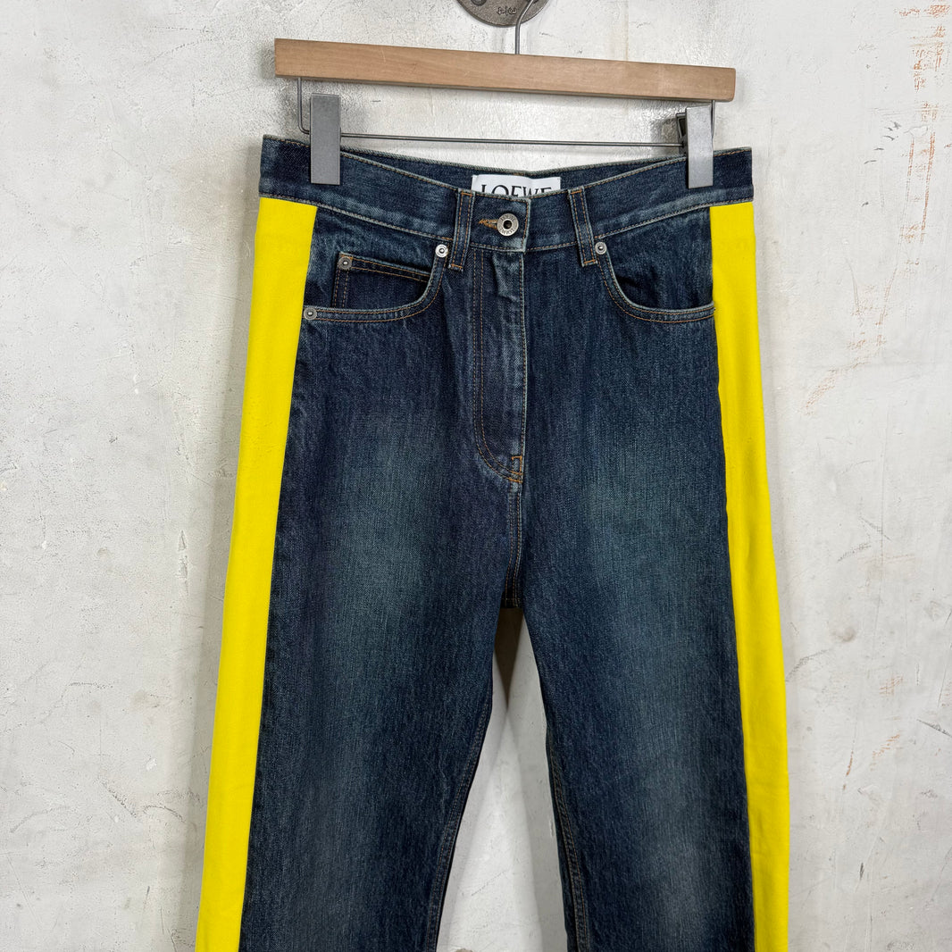 Loewe Yellow Stripe Jeans