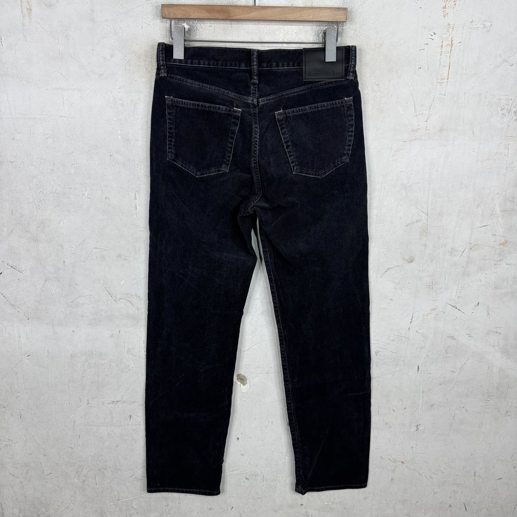 Acne Studios 1996 Cord Black Pants
