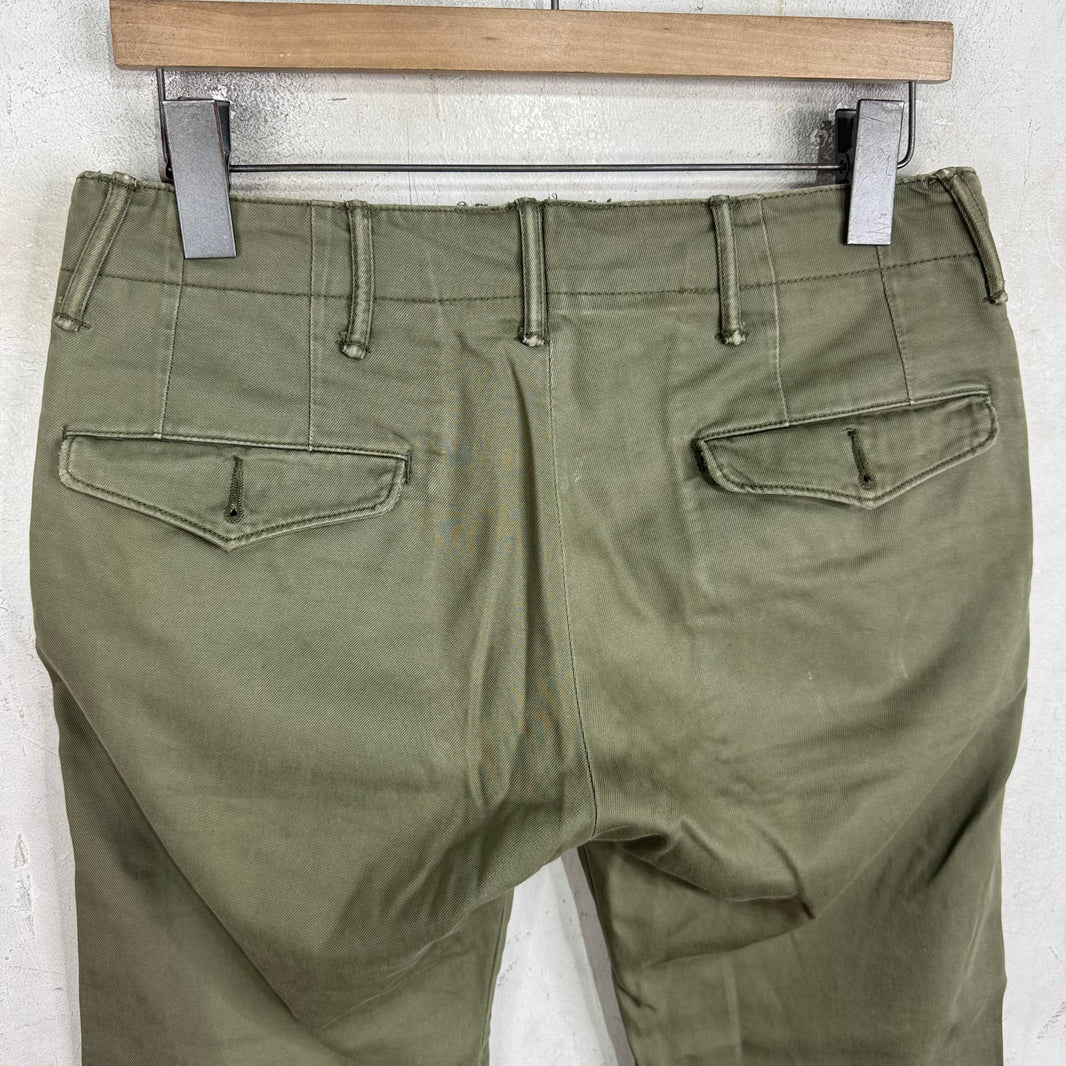 RRL Olive Fatigue Chinos