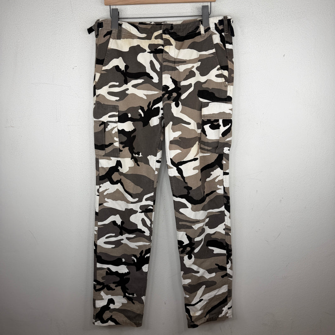 Balenciaga Snow Camo Cargo Pants