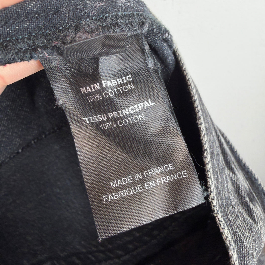 Vetements Levis Rebuilt Black Jeans