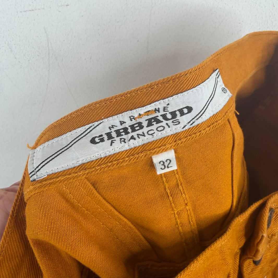 MFG Vintage Mustard Yellow Jean Shorts