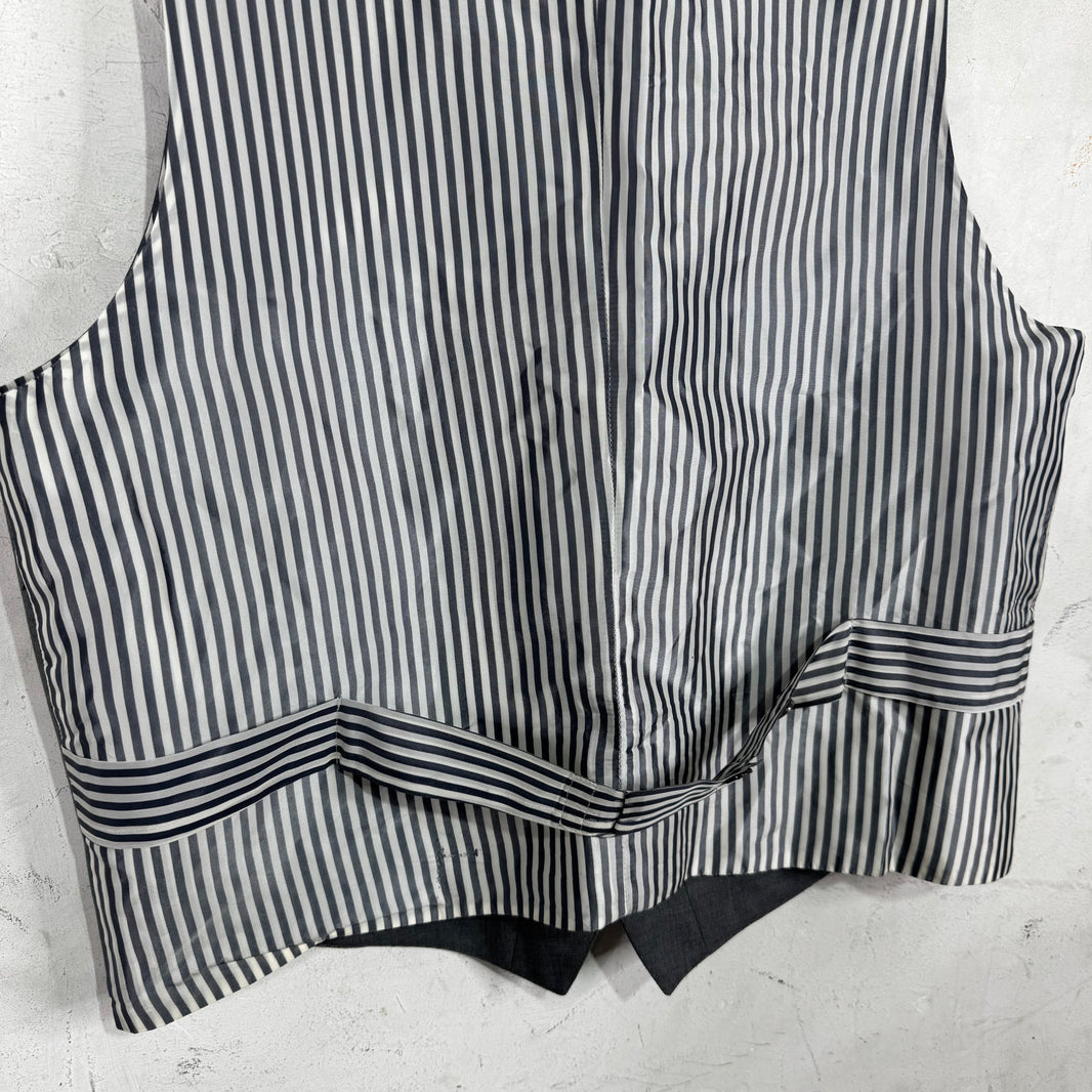 Thom Browne Grey Suiting Vest