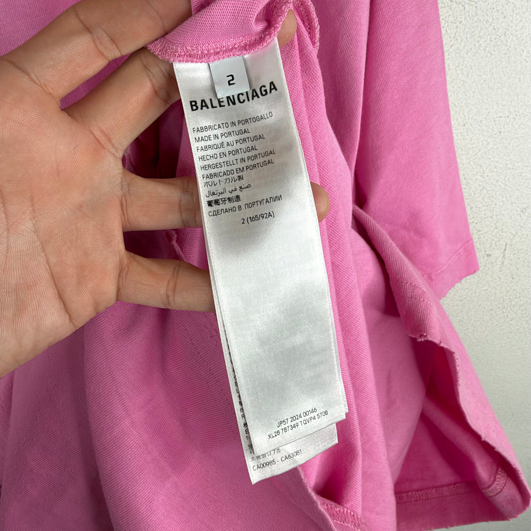Balenciaga No Logo T-Shirt