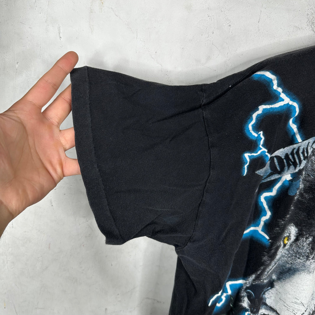 Vintage American Thunder Wolf T-Shirt