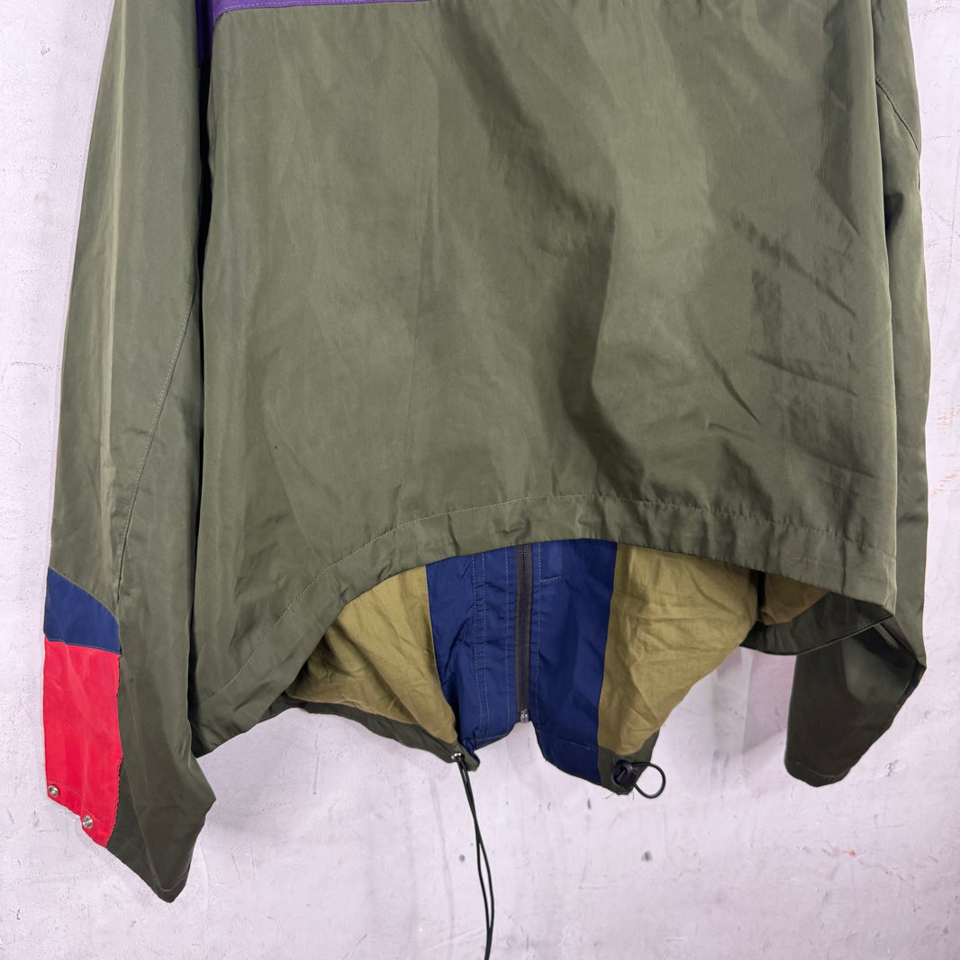 Martine Rose Green Color Block Jacket