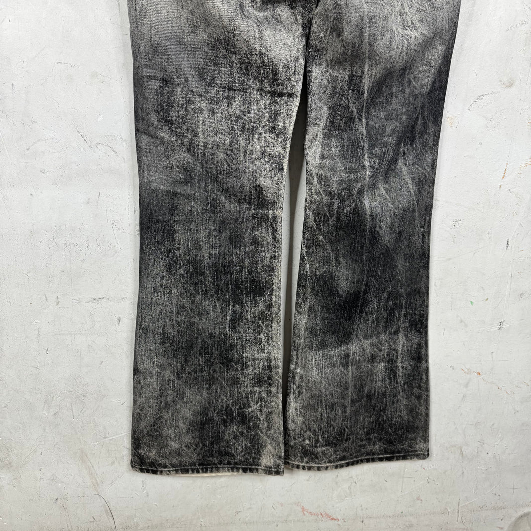Cout De La Liberte Flared Waxed Trompe Pants