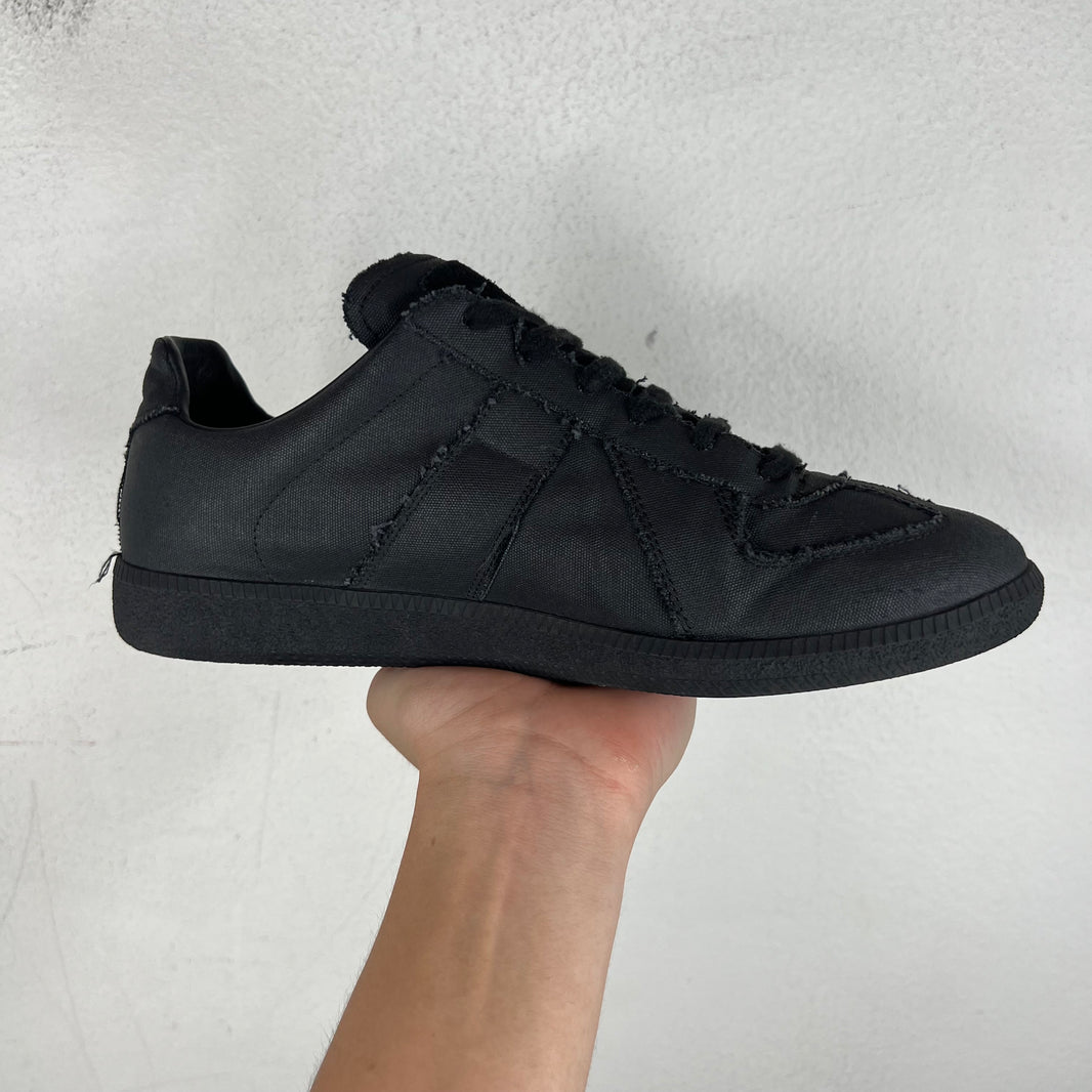 Margiela Black Canvas Replica Sneakers