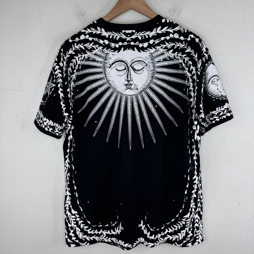 Givenchy Moon & Sun Studded AOP T-Shirt