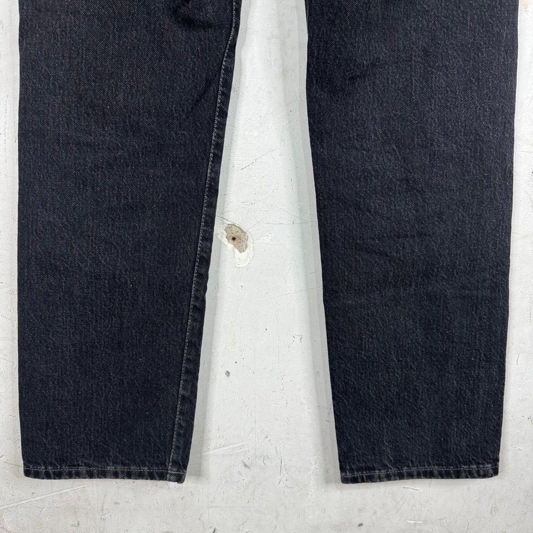 Acne Studios 1996 Vintage Black Straight Jeans