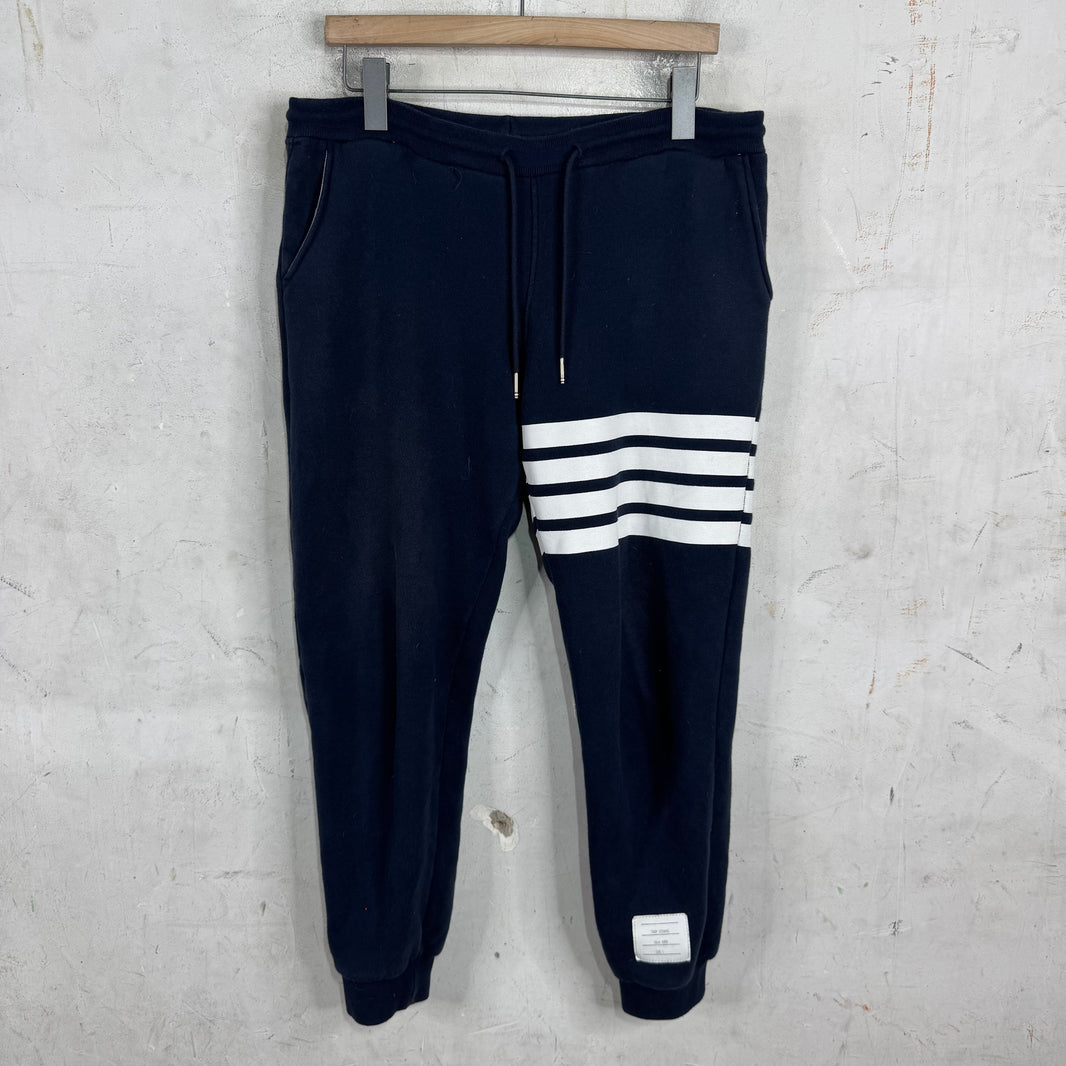 Thom Browne Navy Track Pants