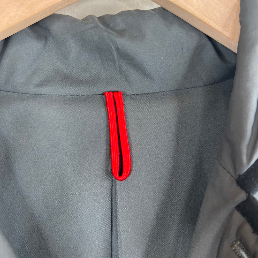 Undercover Gray Nylon Padded Blazer