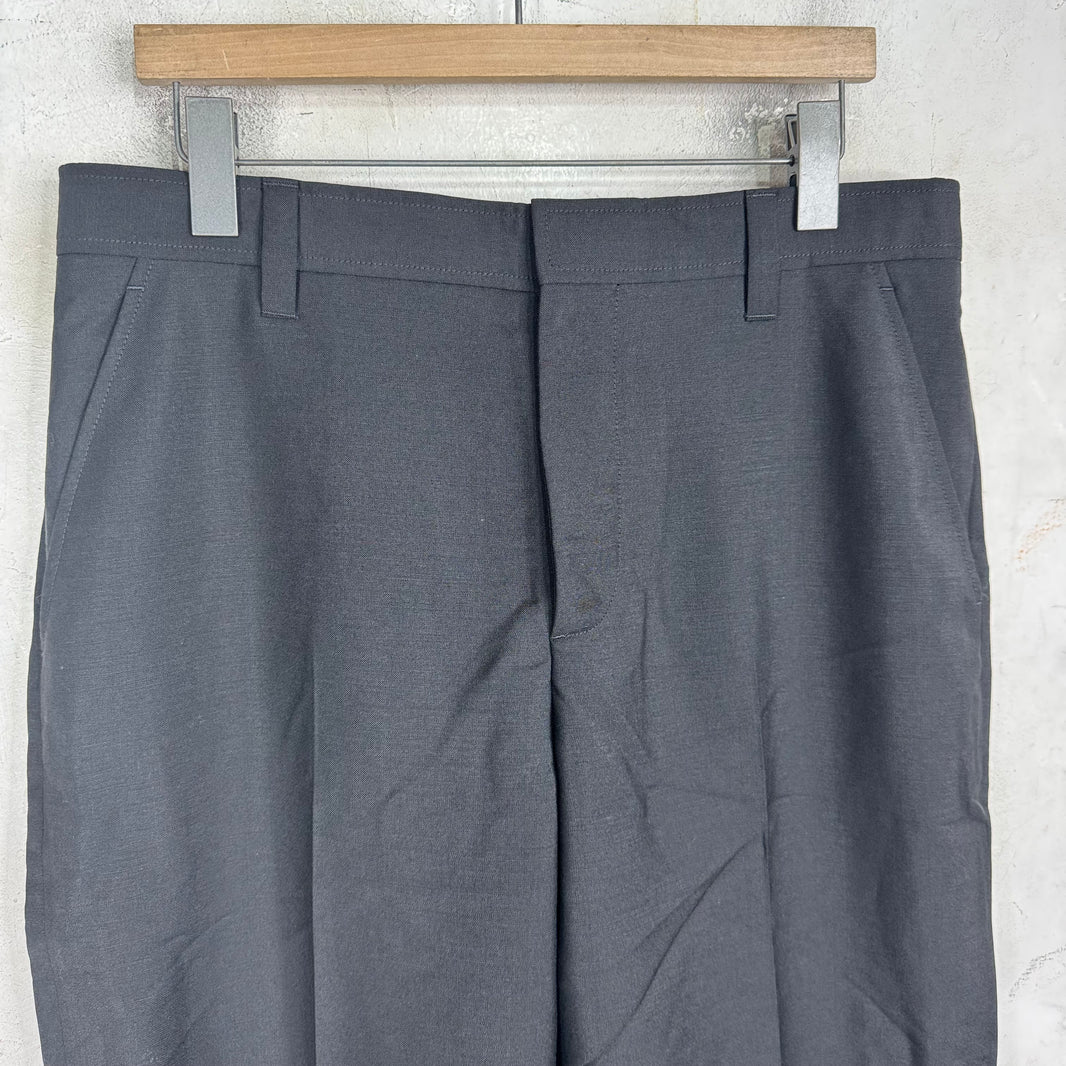Burberry Wool Black Trousers