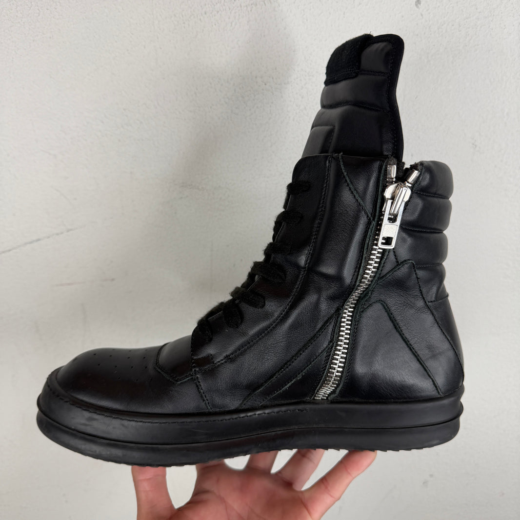 Rick Owens Triple Black Geobaskets