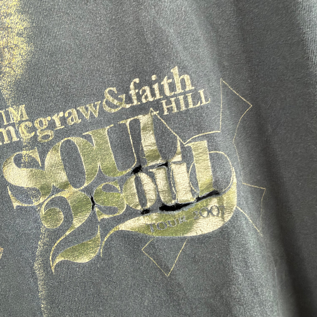 Vintage Smoked Tim McGraw & Faith Hill T-Shirt