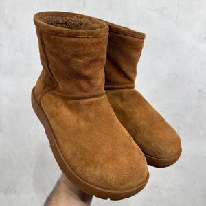 Bottega Veneta Suede Shearling Boots