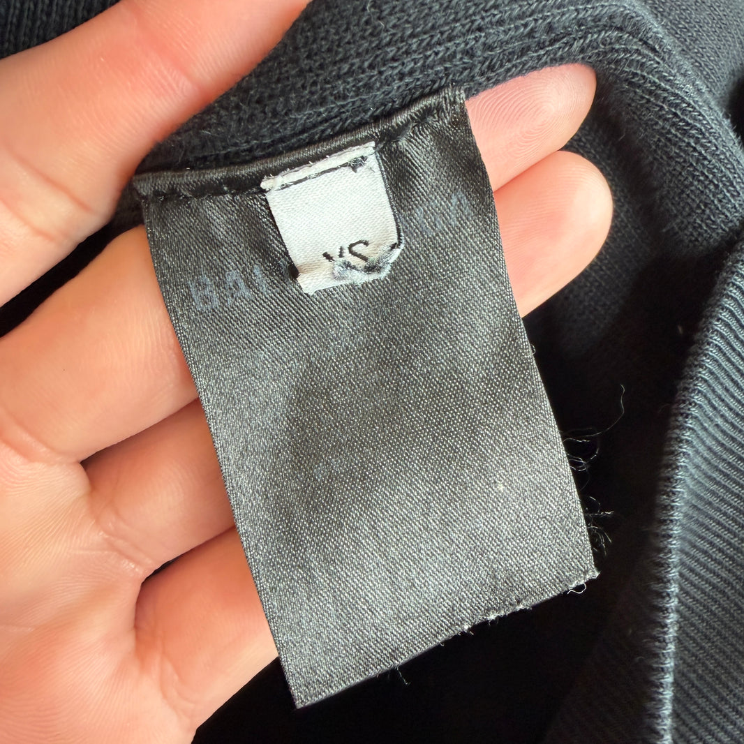 Balenciaga Heavy Thick Zip-Up Hoodie