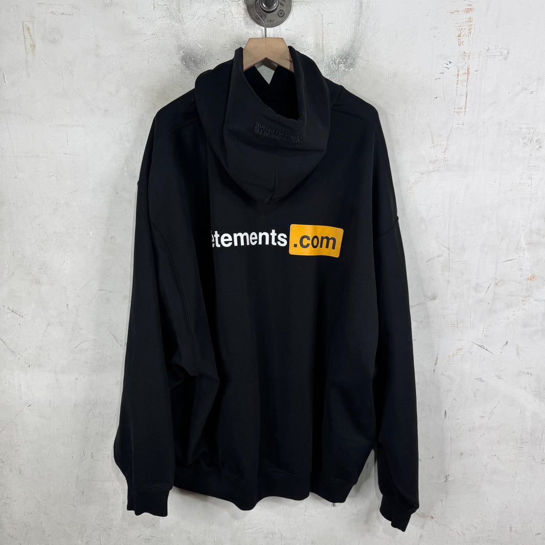 Vetements Porn Logo Hoodie