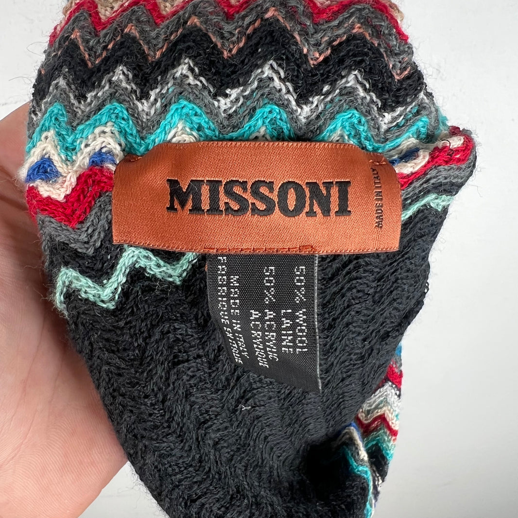 Missoni Multicolor Wool Knit Beanie