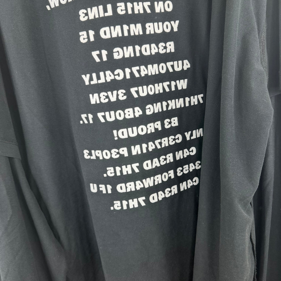 Vetements Brain Power Double Layer L/S T-Shirt