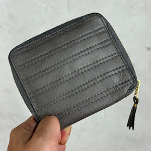 CDG Stitched Zip Wallet