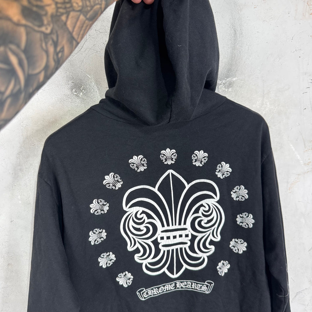 Chrome Hearts Fleur Zip Hoodie
