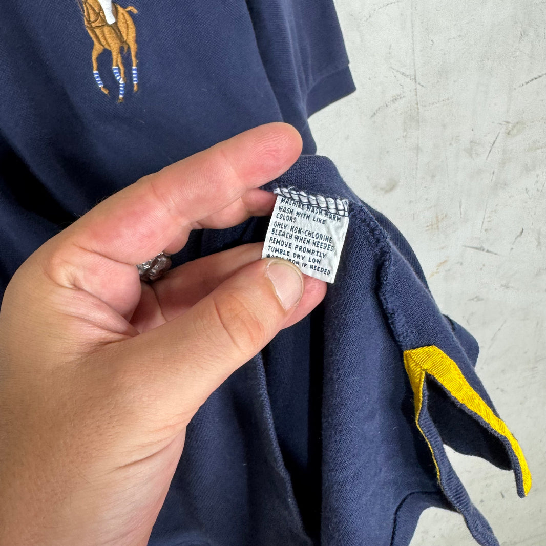 Ralph Lauren Navy Realistic Pony Polo