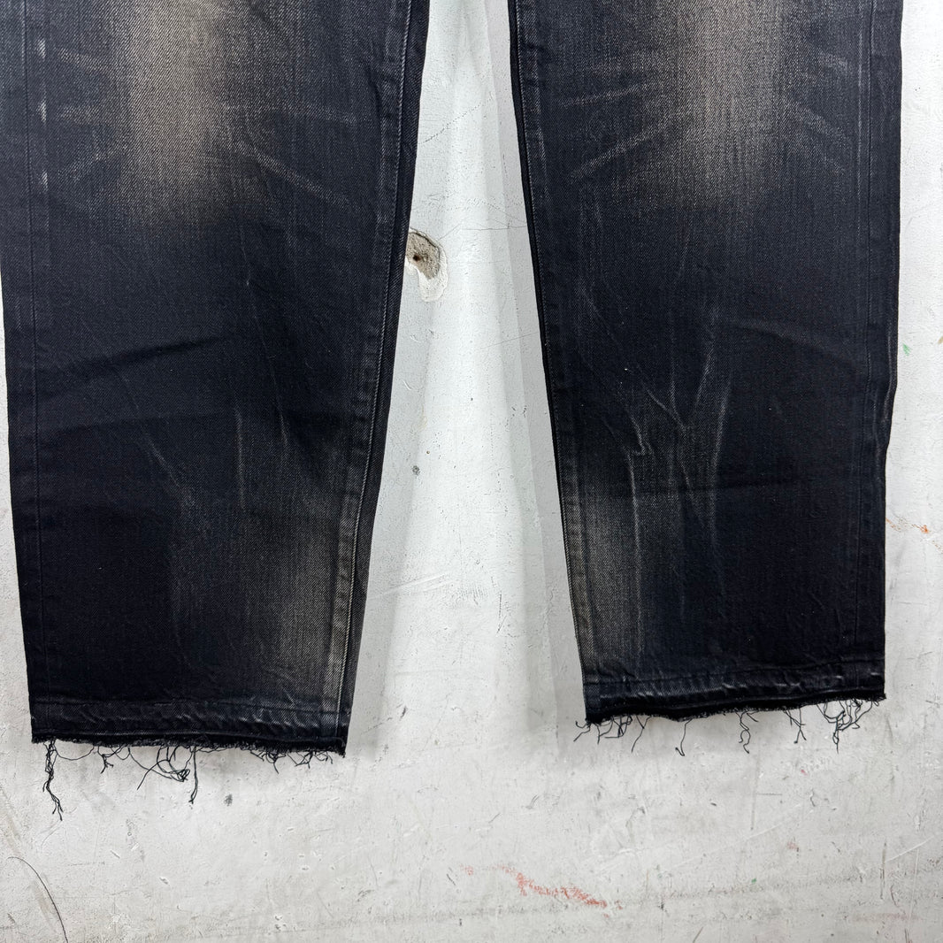 Supreme Faded Black Selvedge Jeans