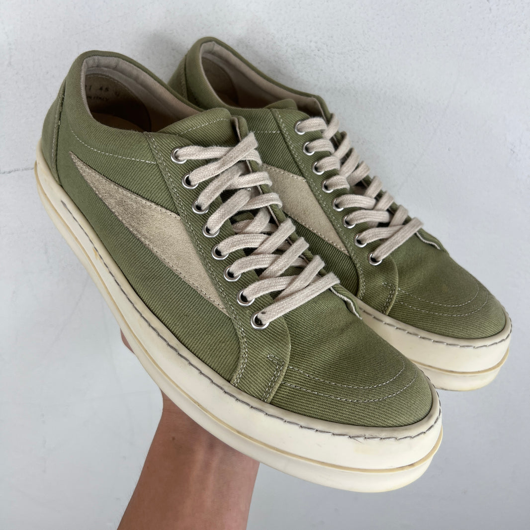 DRKSHDW Green Vintage Sneakers