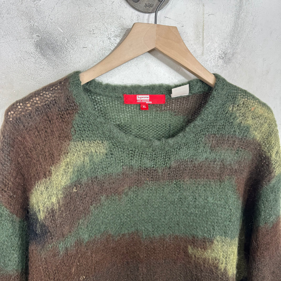 Supreme x Junya Watanabe Brushed Camo Sweater
