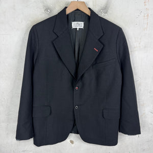 Margiela Herringbone Wool Tailor Stitch Blazer