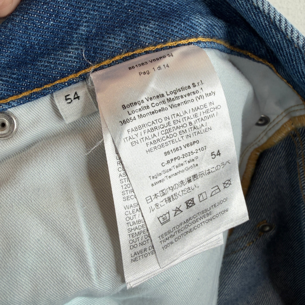 Bottega Veneta Blue Baggy Denim Jeans