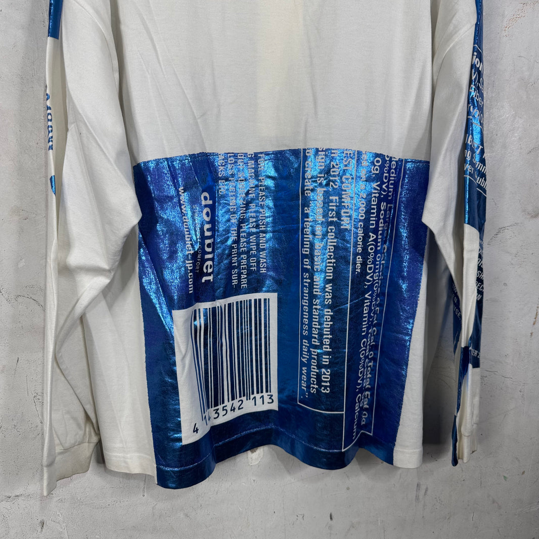 Doublet Snack Foil L/S T-Shirt