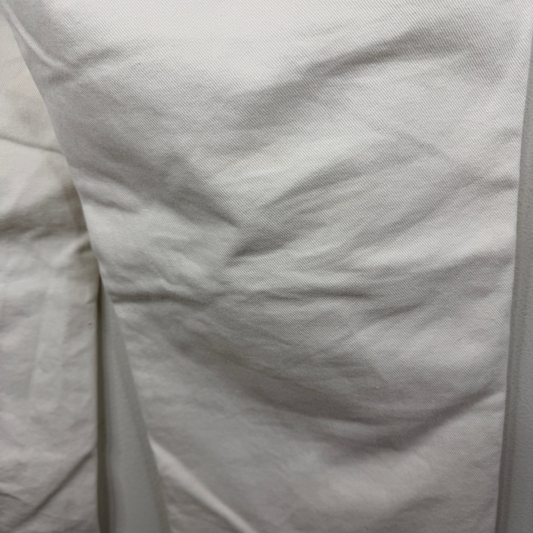 Margiela White Adjustable Waist Trousers