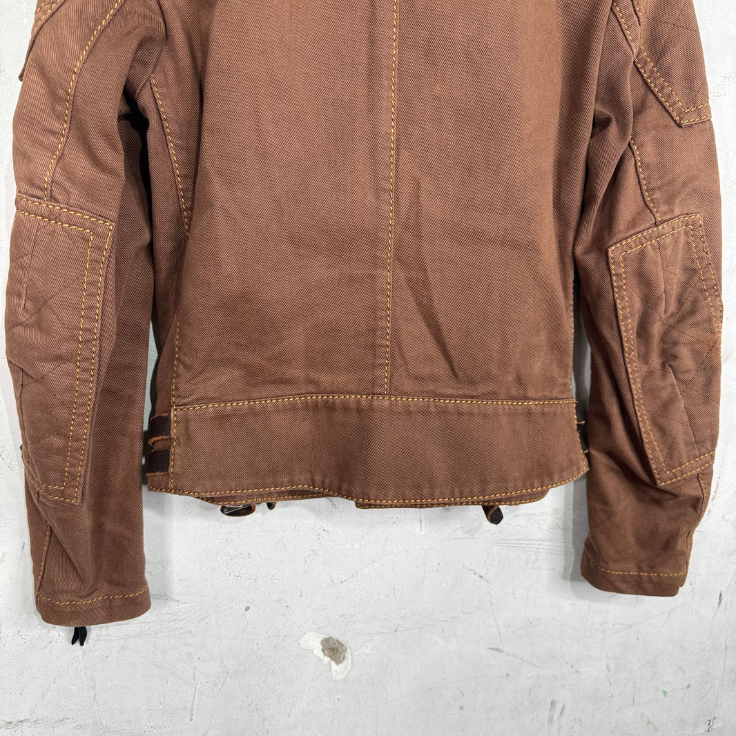 Junya Watanabe Brown Canvas Perfecto Jacket